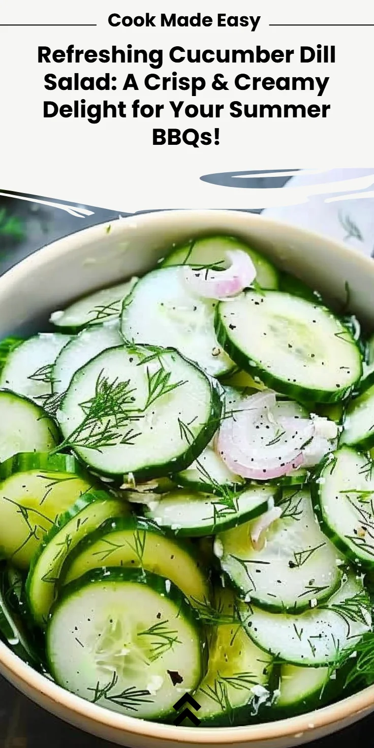 Cucumber Dill Salad