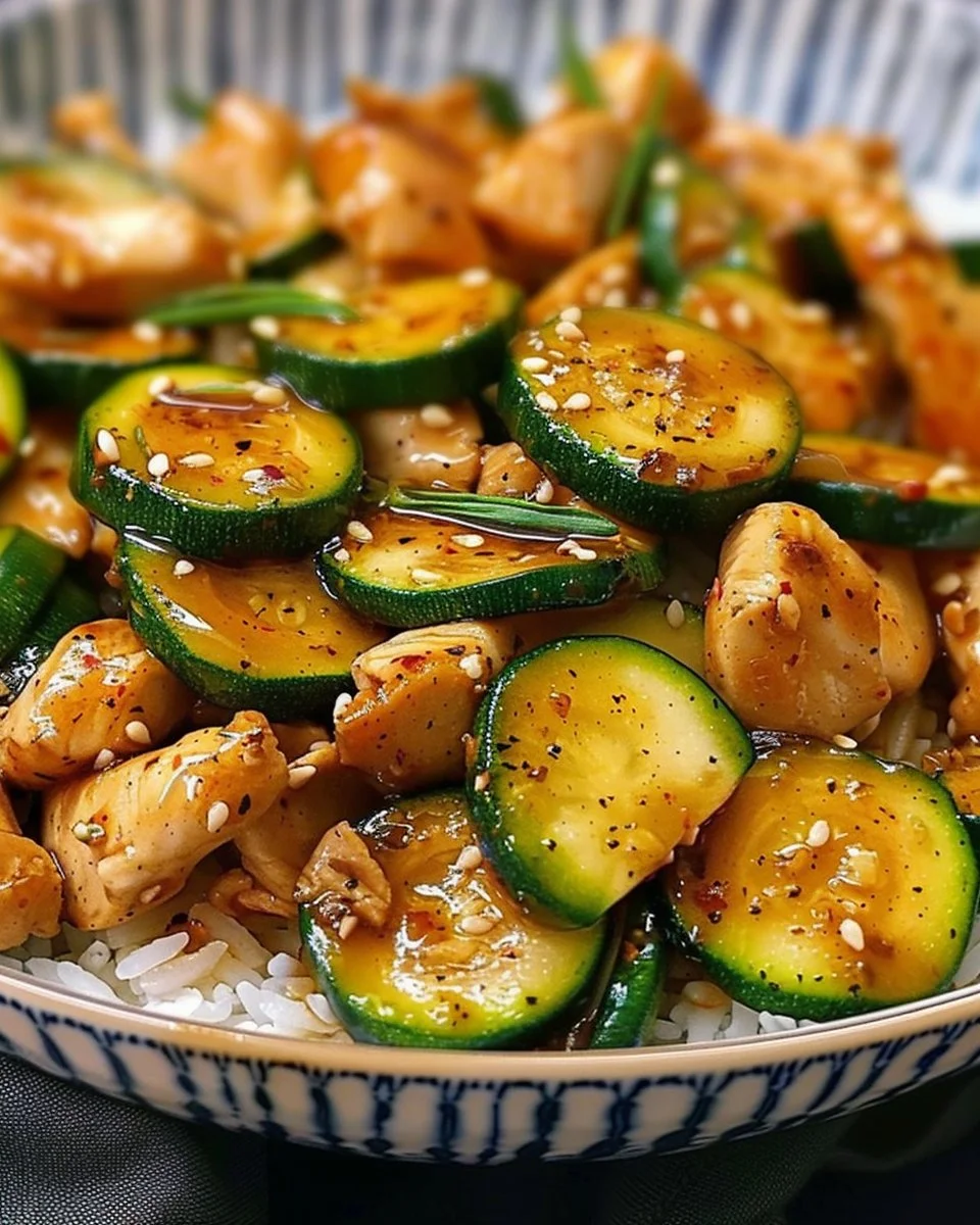 Chicken Zucchini Stir Fry