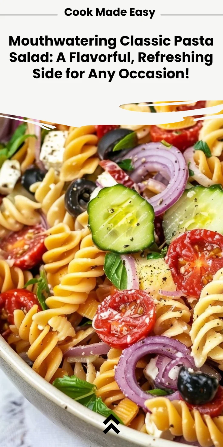 Classic Pasta Salad Recipe