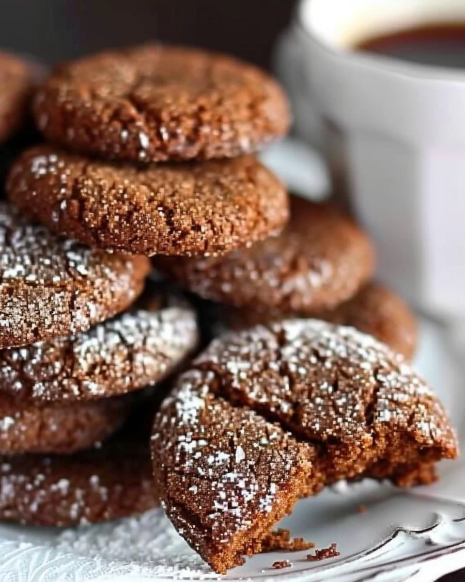 Delicious coffee cookies fresh from the oven, perfect for coffee lovers.