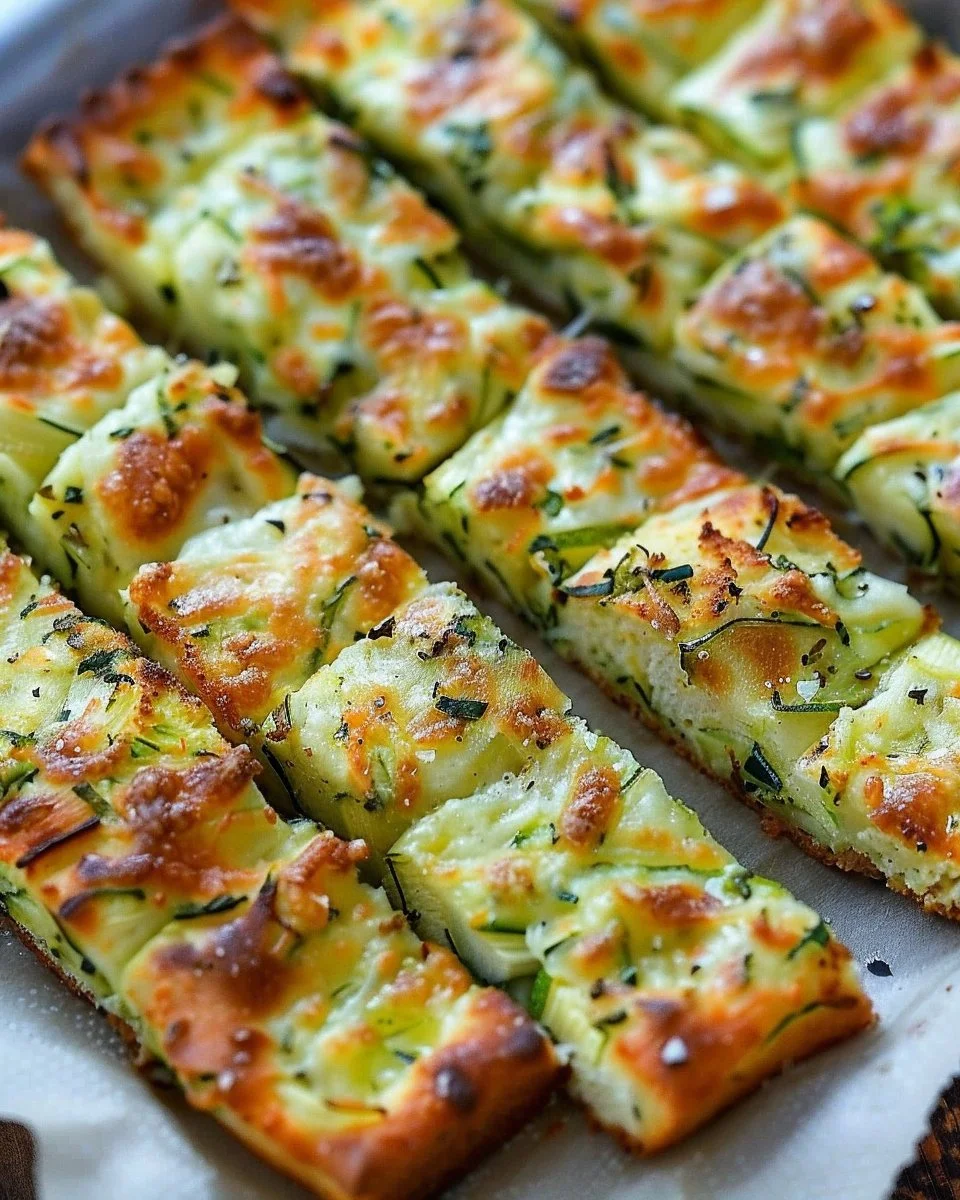 Easy Zucchini Breadsticks
