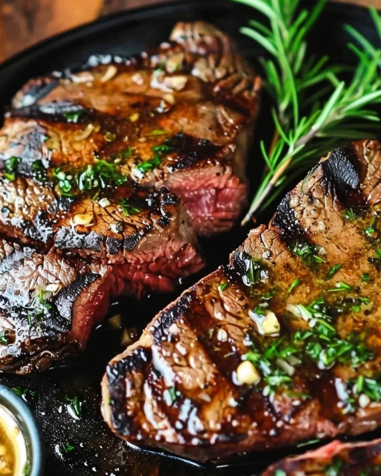 Delicious steak marinated in the world's best steak marinade recipe.